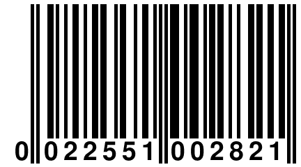 0 022551 002821