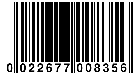 0 022677 008356