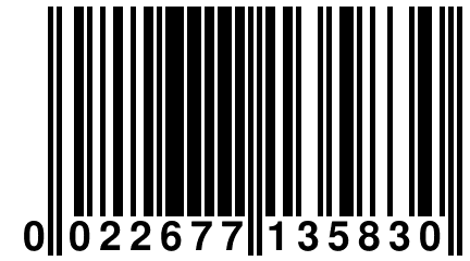 0 022677 135830