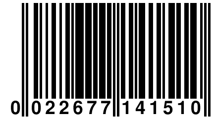 0 022677 141510