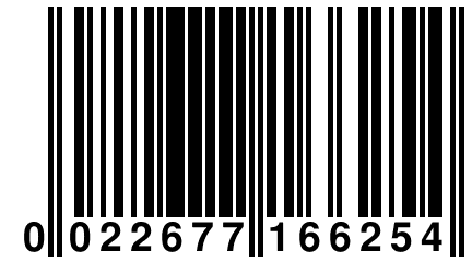 0 022677 166254