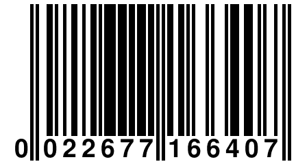 0 022677 166407