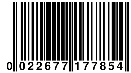 0 022677 177854