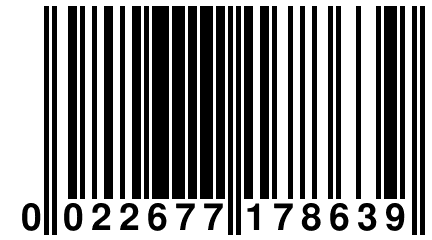 0 022677 178639