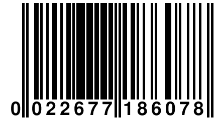 0 022677 186078