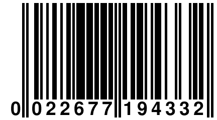 0 022677 194332