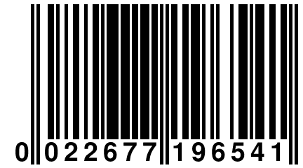 0 022677 196541