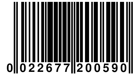 0 022677 200590