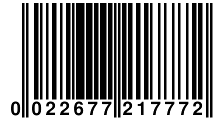 0 022677 217772