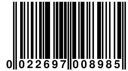 0 022697 008985