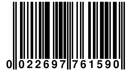 0 022697 761590