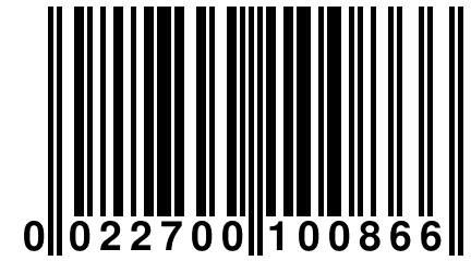 0 022700 100866