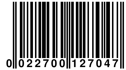 0 022700 127047