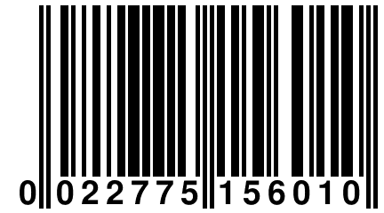 0 022775 156010