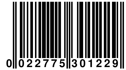 0 022775 301229