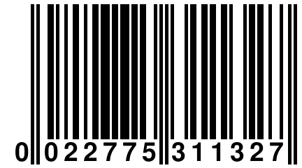 0 022775 311327