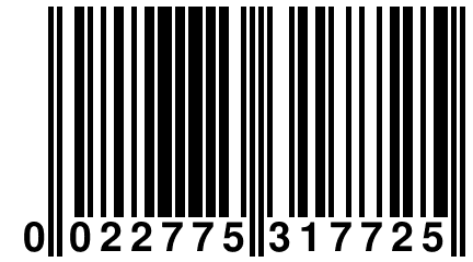 0 022775 317725