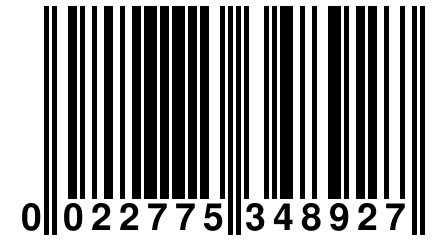 0 022775 348927