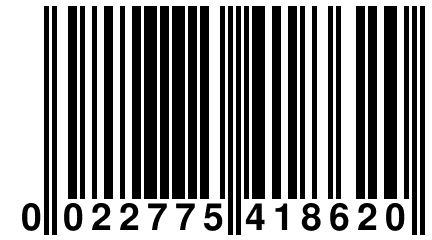 0 022775 418620