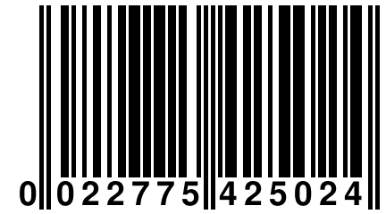 0 022775 425024