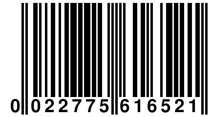 0 022775 616521