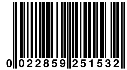 0 022859 251532