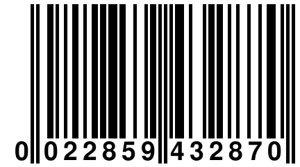 0 022859 432870