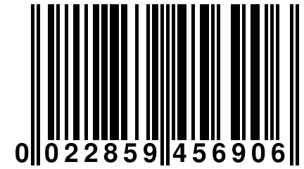 0 022859 456906