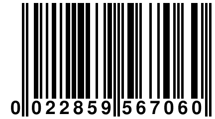 0 022859 567060