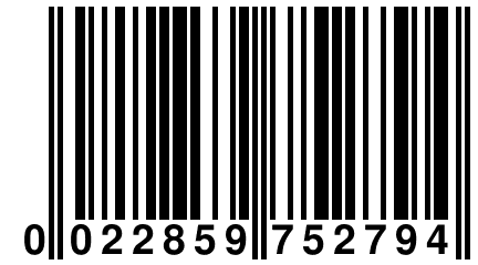 0 022859 752794