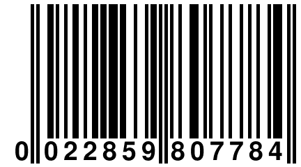 0 022859 807784