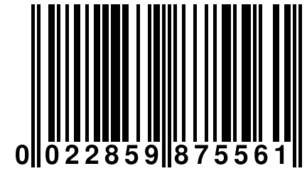 0 022859 875561