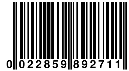 0 022859 892711