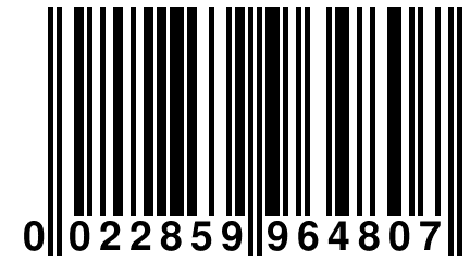 0 022859 964807