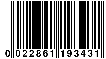 0 022861 193431