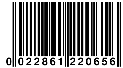 0 022861 220656