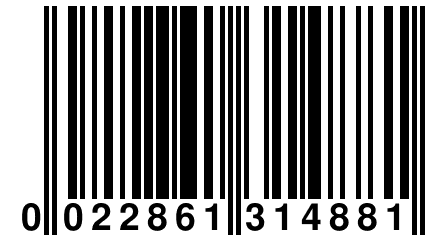 0 022861 314881