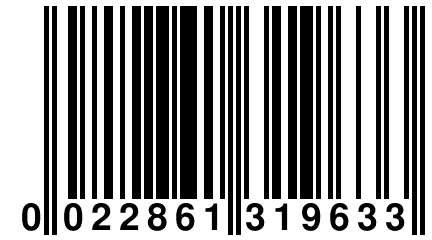 0 022861 319633