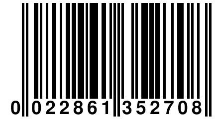 0 022861 352708