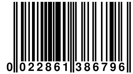 0 022861 386796