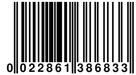 0 022861 386833