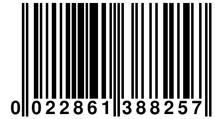 0 022861 388257