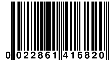 0 022861 416820