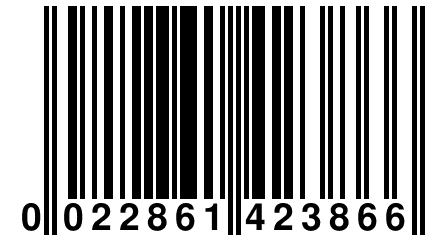 0 022861 423866