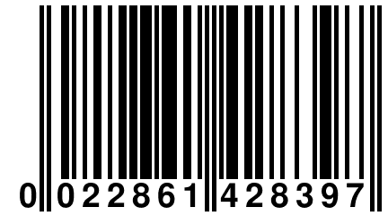 0 022861 428397