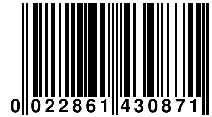 0 022861 430871