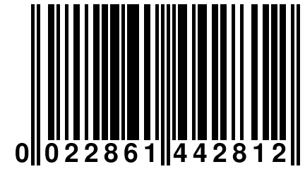 0 022861 442812