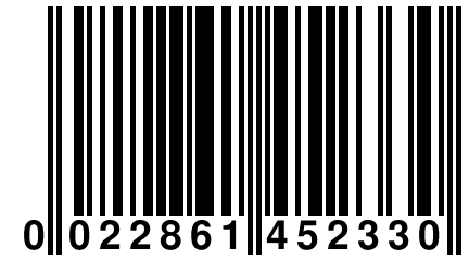 0 022861 452330