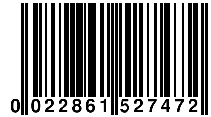 0 022861 527472