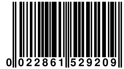 0 022861 529209